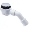Image de Viega, Siphon,  iuk liad    Domoplex du o pad klo  iuk liad    su dangteliu 52mm chromas (126582) (Ensemble de drainage)
