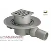 Image de Viega 557119 Drain Pour Baignoire Advantix 4935.1 Avec Rehausse 100 X 100 Mm