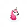 Image de Bouton Licorne polyester à queue 18mm - Prym(...) - Blanc
