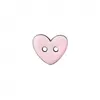 Image de Bouton Coco laqué 2 trous Coeur 10 à 15mm - Prym(...) - 15-rose Clair