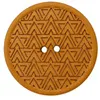 Image de Carte de 2 boutons Recyclés ethniques 28mm marron - Union Knopf(...) -