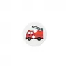 Image de Bouton Camion de pompier polyester 2 trous 18mm - Prym(...) - Blanc