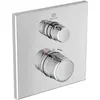 Image de Ideal Standard, Robinetterie de salle de bains, IDS Thermostat de douche encastré Navigo CERATHERM 1 consommateur, carré chromé