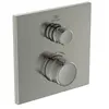 Image de Ideal Standard, Robinetterie de salle de bains, IDS Thermostat de douche encastré Navigo CERATHERM 1 consommateur, carré silver storm