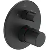Image de Ideal Standard, Robinetterie de salle de bains, Mitigeur de baignoire avec thermostat Ceratherm T100 silk black matt A5814XG
