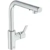 Image de Ideal, Robinetterie de cuisine, IDS Küchenarmatur GUSTO Ausl 232mm L-Auslauf m Seife chrom STANDARD