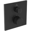 Image de Ideal, Robinetterie de salle de bains, standard ceratherm navigo - thermostatische inbouw douchekraan, zijdeglans zwart