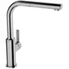 Image de Hansa, Robinetterie de cuisine, Hansaronda robinet de cuisine, à commande latérale, 1 jet, bec pivotant/extractible, saillie