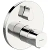 Image de Hansa, Robinetterie de salle de bains, HANSALIVING Mitigeur de bain et douche, set de finition/thermostat, rond, sans dispositif de s