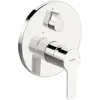 Image de Hansa, Robinetterie de salle de bains, Set de finition HANSABLUEBOX LIGNA mitigeur encastré pour bain, rosace ronde, chromé