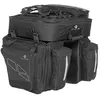 Image de M-Wave Amsterdam Triple Sacoche pour porte-bagage noir, gris