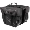 Image de M-Wave Amsterdam Double Sacoche pour porte-bagage noir, gris