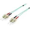 Image de Equip Câble à Fibre Optique Om3 Duplex Sc/sc 50/125u 1 M