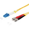 Image de equip Câble patch à fibres optiques LC->ST monomode duplex OS2 ge (5 m), Câble réseau