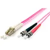 Image de Equip Câble à Fibre Optique Om4 Lc/st 50/125u 1 M