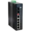 Image de LevelOne IES-0610 : commutateur PoE+ 4+2 ports (6 ports), Switch réseau, Noir