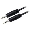 Image de Equip Life - Câble audio - mini-phone stereo 3.5 mm mâle pour mini-phone stereo 3.5 mm mâle - 2.5 m - noir