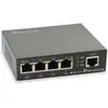 Image de LevelOne Switch 5x GE GEP-0523 4xPoE (5 ports), Switch réseau, Noir