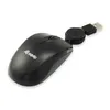 Image de raton equip optical travel mouse cable retractil
