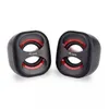 Image de altavoces equip life 2.0 mini 6w rms negro y rojo