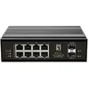 Image de LevelOne IGP-1031 commutateur réseau Gigabit Ethernet (10/100/1000) Connexion Ethernet, supportant l'alimentation via ce port (PoE) Noir