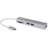 Image de equip Hub USB (USB-C, 3 ports), Station d’accueil + hub USB, Argent