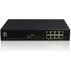 Image de LevelOne Commutateur 10x GE GEP-1061 2xGSFP 8xPoE (10 ports), Switch réseau, Noir