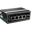 Image de LevelOne IGP-0502 commutateur réseau Non-géré Gigabit Ethernet (10/100/1000) Connexion Ethernet, supportant l'alimentation via ce port (PoE) Noir