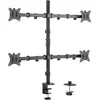 Image de equip Support de table (Tables, 36 kg, 17" - 32"), Support mural pour TV, Noir