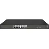 Image de LevelOne Commutateur 16x GE GES-2118P 2xGSFP 16xPoE (18 ports), Switch réseau, Noir