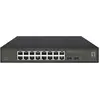 Image de LevelOne Commutateur 16x GE GES-2118 2xGSFP (16 ports), Switch réseau, Noir