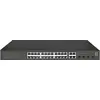 Image de LevelOne Commutateur 24x GE GES-2128 4xGE 4xGSFP (28 ports), Switch réseau, Noir