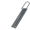 Image de Conceptronic DONN17G station d'accueil Avec fil USB 3.2 Gen 1 (3.1 Gen 1) Type-C Gris