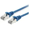 Image de equip Câble patch Cat6 S/FTP 2xRJ45 30.00m bleu (S/FTP, CAT6, 30 m), Câble réseau