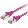 Image de equip Câble patch Cat6 S/FTP 2xRJ45 25.00m violet (S/FTP, CAT6, 25 m), Câble réseau