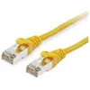 Image de equip Câble patch Cat6 S/FTP 2xRJ45 40.00m jaune (S/FTP, CAT6, 40 m), Câble réseau