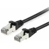 Image de equip Câble patch Cat6 S/FTP 2xRJ45 25.00m noir (CAT6, 25 m), Câble réseau