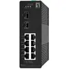 Image de LevelOne Commutateur 10x GE IGS-2110 2xSFP, 8xPorts RJ45 sw (10 ports), Switch réseau, Noir