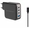 Image de Conceptronic Chargeur 4Port 100W,3xUSB-C,3-in-1 USB-A PD sw (100 W, 4 ports), Chargeur USB, Noir