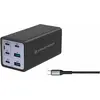 Image de Conceptronic Chargeur 4Port 200W,4xUSB-C,2x 3-in-1 USB-A sw (200 W, 6 ports), Chargeur USB, Noir