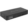 Image de Conceptronic Dock 17-in-1 USB-C->HDMI,DP 4K/60Hz,GbE,USB-C (USB-C, 17 ports), Station d’accueil + hub USB, Noir
