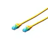 Image de Digitus DK-1512-010/Y câble de réseau Jaune 1 m Cat5e DK-1512-010/Y