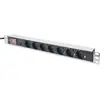 Image de Digitus, Multiprise, Prises multiples (7x, CEE 7/3)