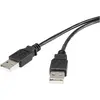 Image de Digitus ASSMANN Câble de connexion USB type A St/St 1.8m USB 2.0 compatible sw (1.80 m, USB 2.0, 2.50 W), Câble USB