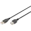 Image de Digitus USB A   USB A (3 m, USB 2.0), Câble USB