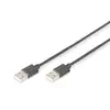 Image de Digitus AK-300101-010-S câble USB USB 2.0 USB A Noir AK-300101-010-S