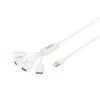Image de Digitus Hub USB sorties en pieuvre DA-70216