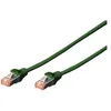 Image de DIGITUS Professional - Cordon de raccordement - RJ-45 (M) pour RJ-45 (M) - 1 m - SFTP - CAT 6 - démarré, sans halogène, sans crochet - vert, RAL 6016