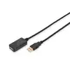 Image de Digitus DA-70130-4 câble USB 5 m USB A 0,48 Gbit/s Noir DA-70130-4
