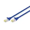 Image de Digitus DK-1644-A-005/B câble de réseau Bleu 0,5 m DK-1644-A-005/B